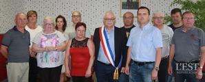 Jean Natale, nouveau maire de la commune d'Eix