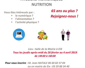 Découvrez les ateliers numérique nutrition